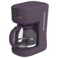 Bella 12-Cup Programmable Coffee Maker in Plum, , large