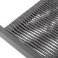 Hearth and Haven Outdoor Modern Aluminum Dining Chair with Dark Gray Rope Weave Seat in Gray (Set of 2), , large