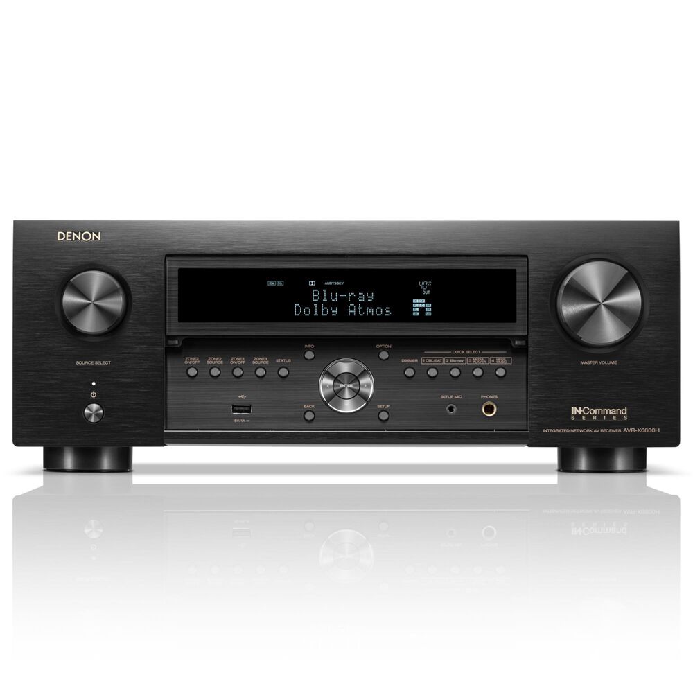 Denon 11.4 Channel AV Reciever in Black, , large