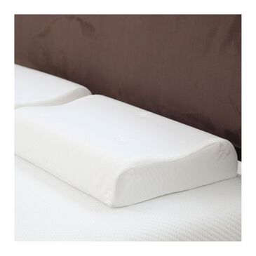 Timberlake Remedy Contour Cooling Gel Memory Foam Pillow in White, , large
