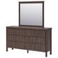 Ashley Pamytta 4-Piece Full Panel Platform Bedroom Set in Rich Brown, , large