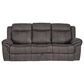 Linon Home Decor Galloway Manual Sofa in Stone Gray, , large