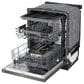LG 24" Built-In Pocket Handle Dishwasher with SteamAssist in Black Stainless Steel, , large