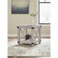 Ashley Carynhurst Rectangular End Table in Whitewash, , large