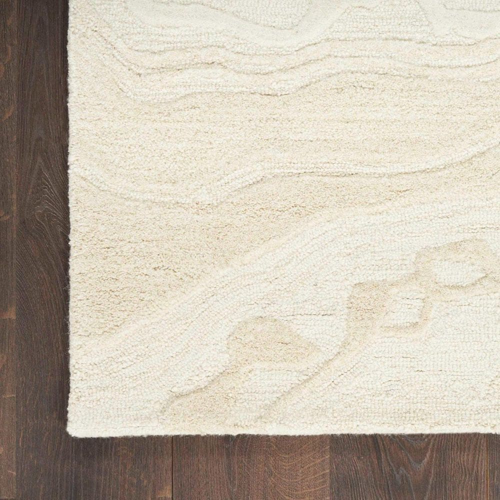 Nourison Graceful 2&#39;3&quot; x 7&#39;6&quot; Ivory Runner, , large