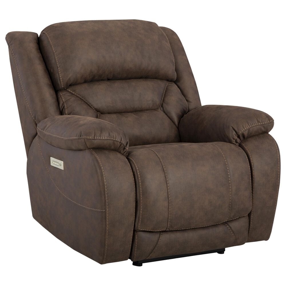 HomeStretch Skywalker Power Wall-Saver Recliner in Walnut, , large