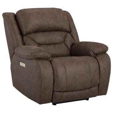 HomeStretch Skywalker Power Wall-Saver Recliner in Walnut, , large