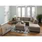Ashley Mahoney Chaise in Chocolate, , large
