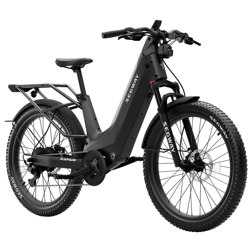 Segway Xafari Fat Tire Electric Bike in Silver, , large