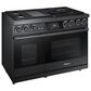 Dacor 48" Professional Dual Fuel Range in Graphite Stainless Steel, , large