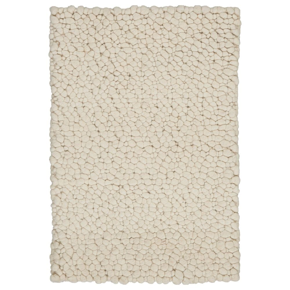 Nourison Riverstone Ivory 2" x 3" Area Rug, , large