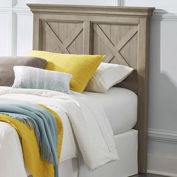 Homestyles Mountain Lodge Twin Headboard in Gray, , large