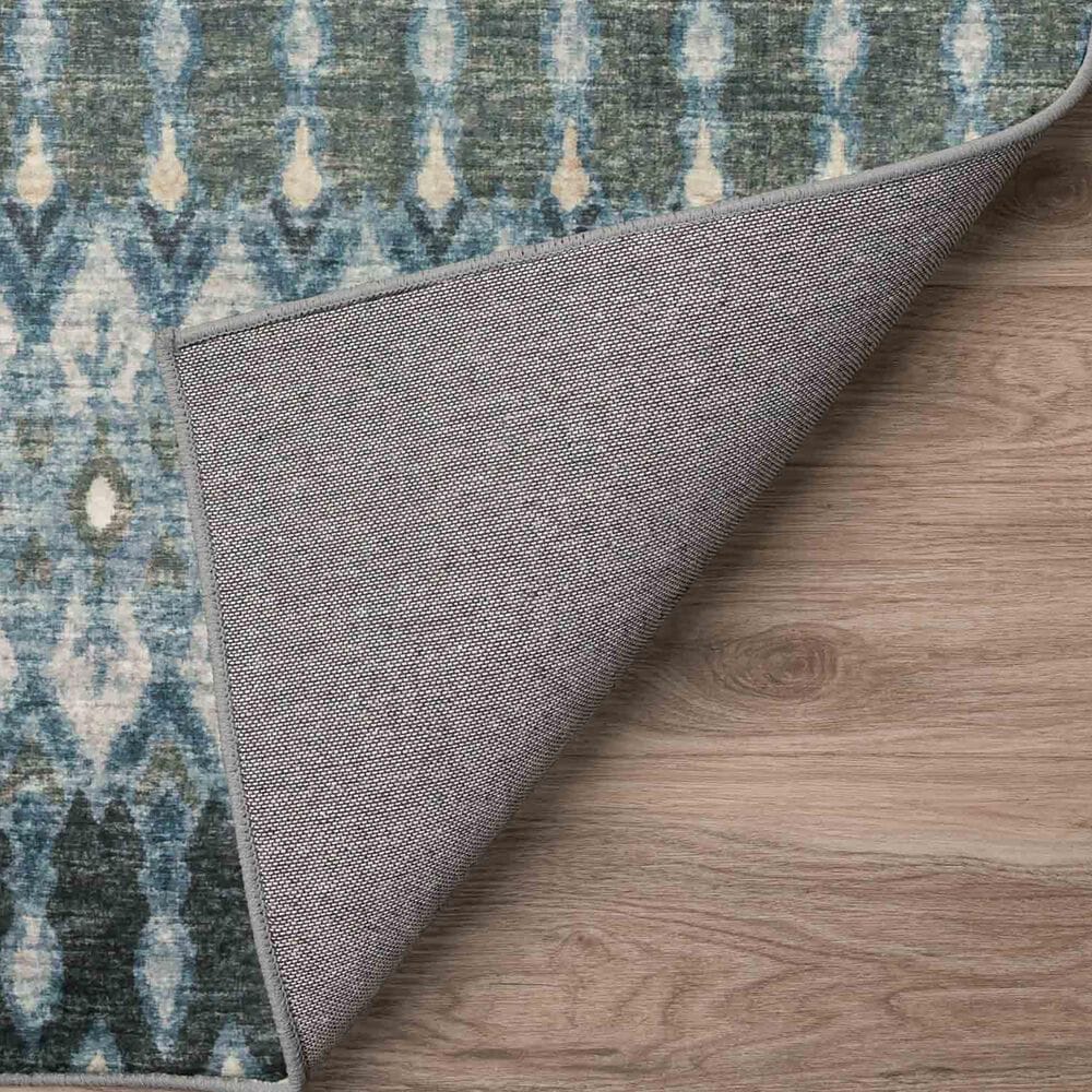 Dalyn Rug Company Brisbane 3&#39; x 5&#39; Mineral Blue Area Rug, , large