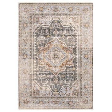 Oriental Weavers Maharaja Sudan 1803X 7"10" x 10"10" Gray and Blue Area Rug, , large