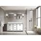 Lexora Home Ziva 72" Double Bathroom Vanity in White with 2 cm White Quartz Top and Rectangular Sinks, , large