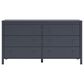 Ashley Simmenfort 6-Drawer Dresser in Navy Blue, , large
