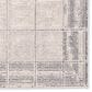 Jaipur Eva Quadrant 6" x 9" Silver Cloud, Moonstruck, Pastel Parchment, Almond Peach and Licorice Area Rug, , large