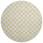 Dalyn Rug Company The Reserve TR7 Wheat 8" Round Indoor/Outdoor Area Rug, , large