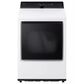 LG 5.3 Cu. Ft. Top Load Washer and 7.3 Cu. Ft. Gas Dryer with AI Sensing in Alpine White, , large