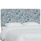 Rifle Paper Co Crafted by Cloth and Company Elly Full Headboard in Garden Party Blue, , large