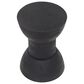 Zuo Modern Wisdom Table Stool in Matte Black/Black, , large