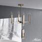 Hunter Sunjai 4-Light Pendant in Alturas Gold, , large