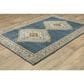 Oriental Weavers Andorra 7"10" x 10"10" Blue and Gold Area Rug, , large