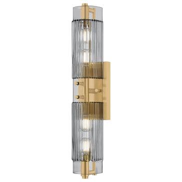 Corbett Lighting Duoro 4-Light Bath Vanity in Vintage Brass, , large