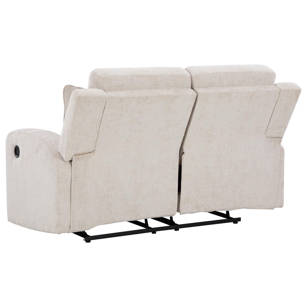 Ashley Danum Manual Reclining Loveseat in Stone, , large