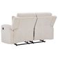 Ashley Danum Manual Reclining Loveseat in Stone, , large