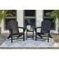 Ashley Sundown Treasure Patio Rectangular End Table in Black, , large