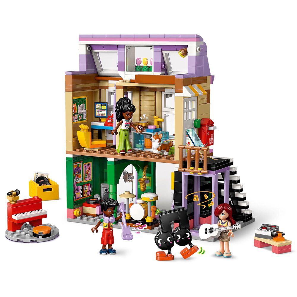 LEGO Music Store and Apartment Building Set, , large