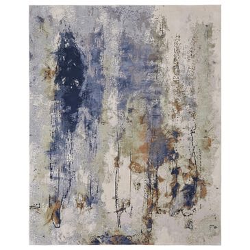 Feizy Clio 12" x 15" Blue and Multicolor Area Rug, , large