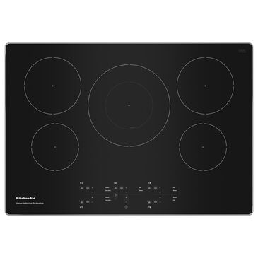 KitchenAid 30" Built-In Electric Induction Cooktop in Stainless Steel, , large