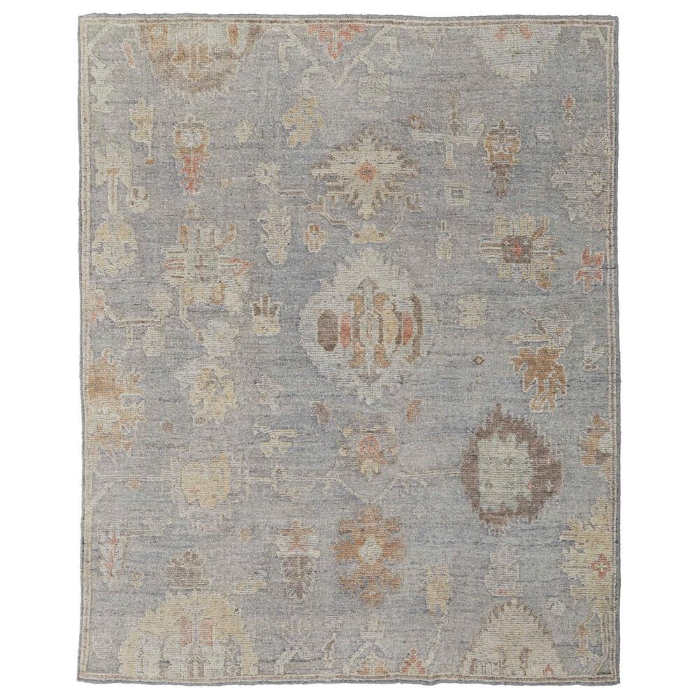 Feizy Grafton 3"6" x 5"6" Blue and Gray Area Rug, , large