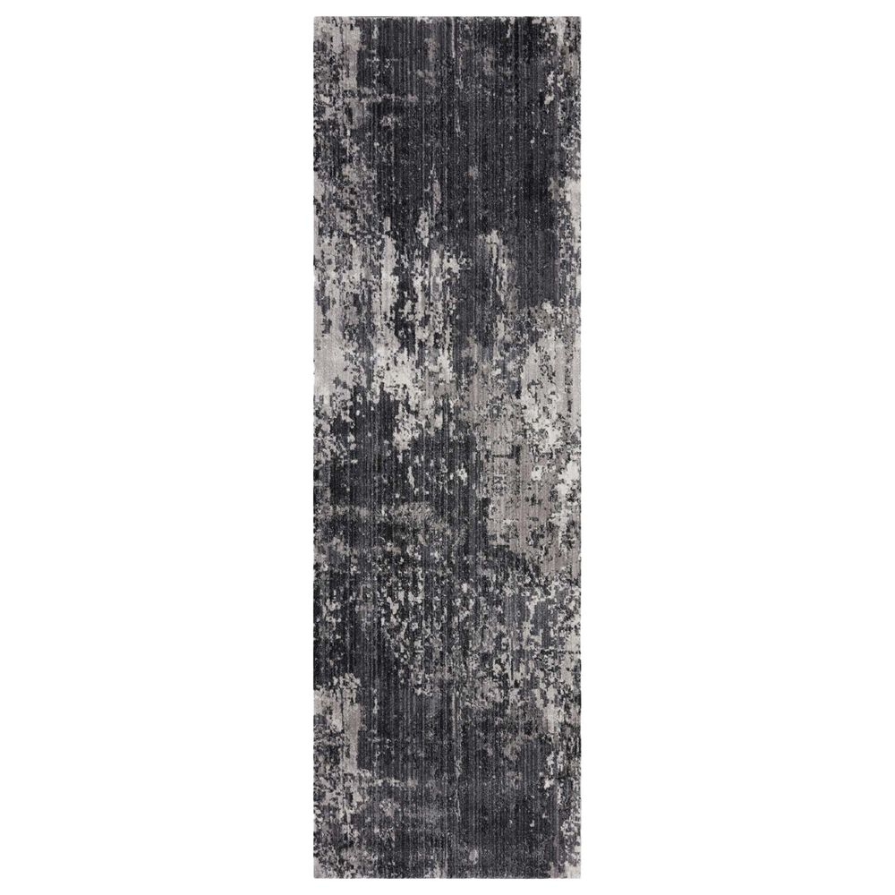 Loloi II Samra SAM-06 2"7" x 8" Charcoal and Silver Area Rug, , large