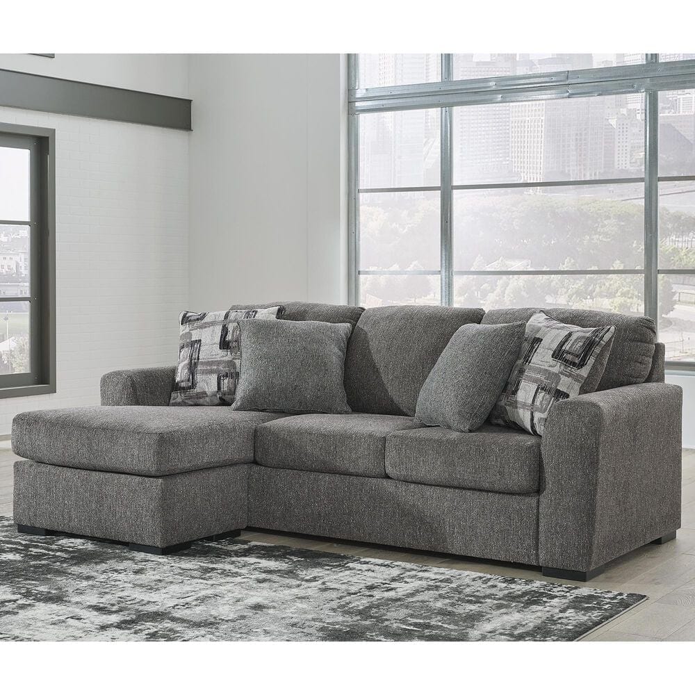 Ashley Gardiner Reversible Sofa Chaise in Pewter, , large