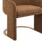 Casabianca Home Brenda Arm Chair in Cinnamon Brown, , large