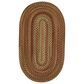Capel Homecoming 0048-200 4" x 6" Oval Evergreen Area Rug, , large