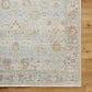 Surya Once Upon a Time Light Gray, Pale Blue, Gray, Tan, Light Olive and Dusty Coral 7"10" x 9"10" Area Rug, , large