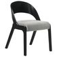 Blue River Venus and Polly 5-Piece Dining Set with Gray Cushion in Black, , large
