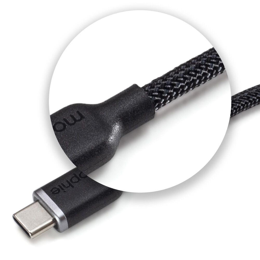 Mophie 6 Ft. USB-C to USB-C Cable in Black, , large