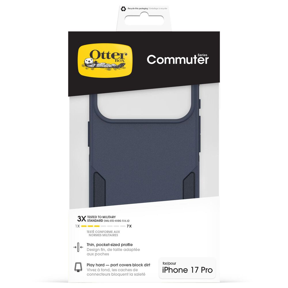 OtterBox Commuter MagSafe Case for iPhone 17 Pro in Blue Sentiment, , large