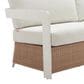 Zuo Modern Gelo Sofa in White and Brown, , large
