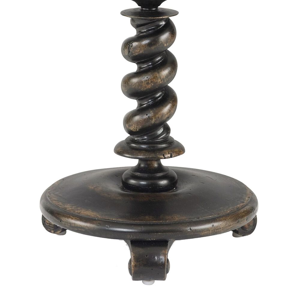 Century Monarch Lucia Candle Stand in Black, , large