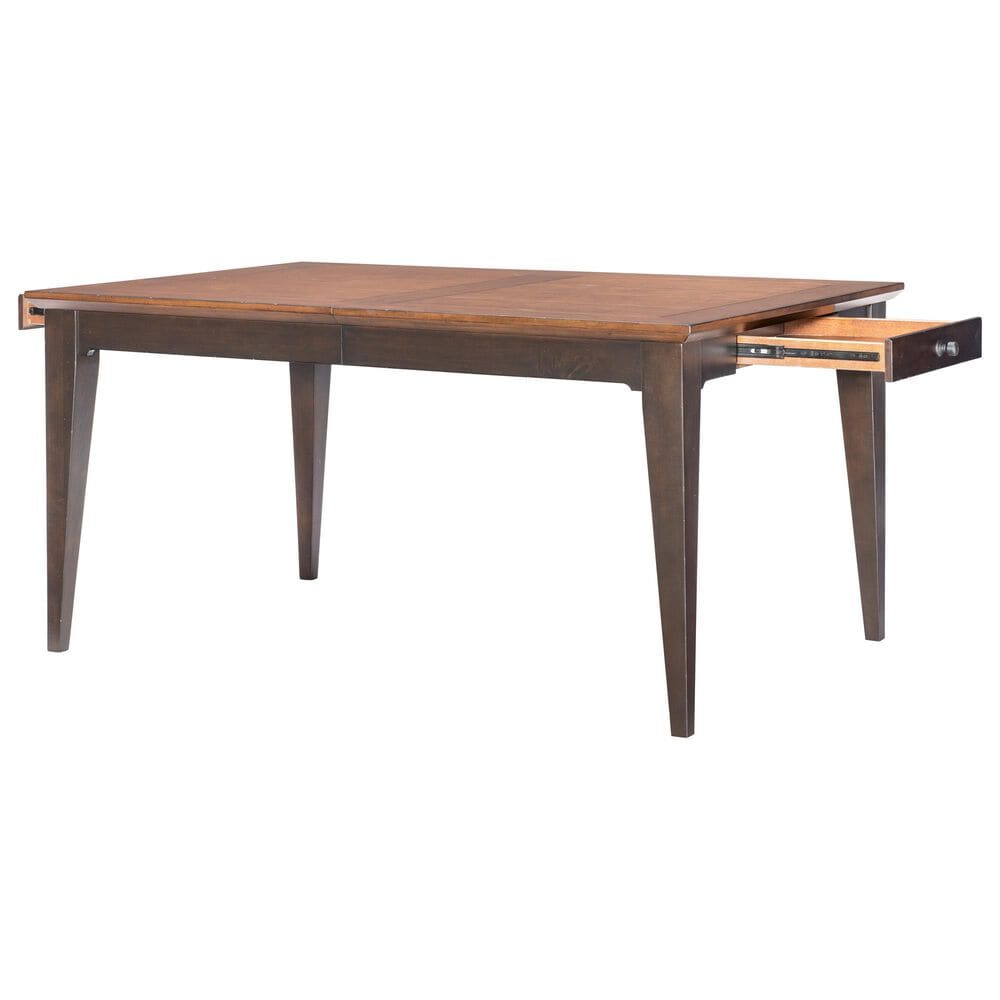 Legacy Classic Furn Direct Shp Fenmore Rectangular Dining Table in Mocha and Distressed Cherry - Table Only, , large