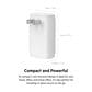 Belkin BoostCharge 37W Dual Port USB-A and USB-C PD Wall Charger with PPS in White, , large
