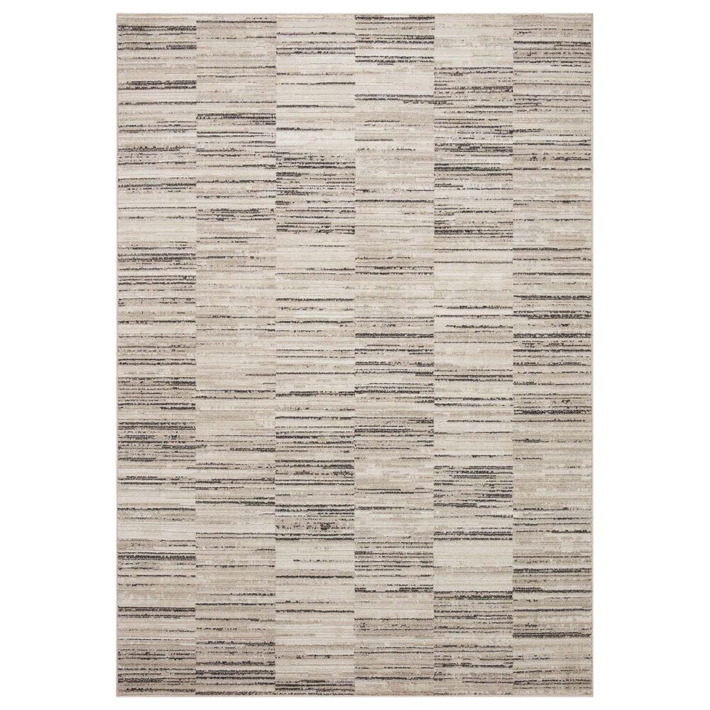 Loloi II Darby 11"6" x 15" Charcoal and Sand Area Rug, , large