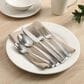 Gibson Home Cowper 20 Piece Flatware Set in Silver, , large