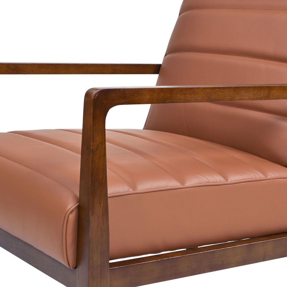 Jennifer Taylor Home Kenneth Accent Chair in Brown, , large